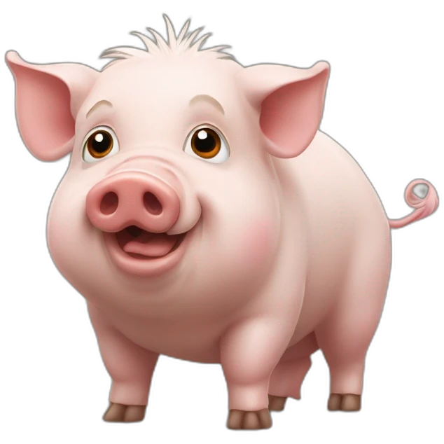 Cochon d'inde poilu emoji