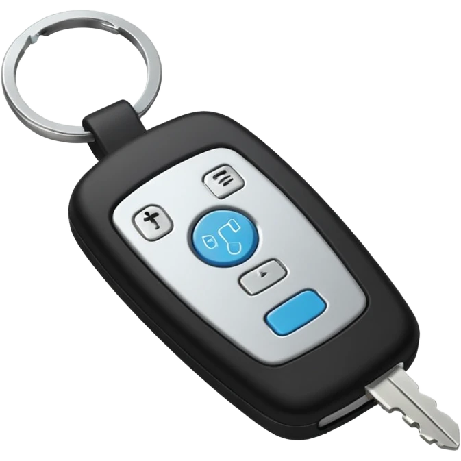 car keyremote emoji