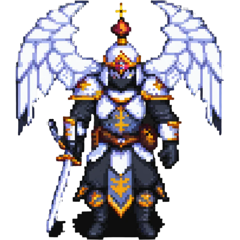 illustration of the pasha technique in pixel art style emoji