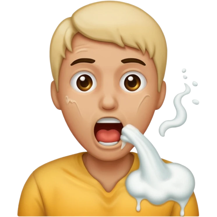 Foaming at the mouth emoji