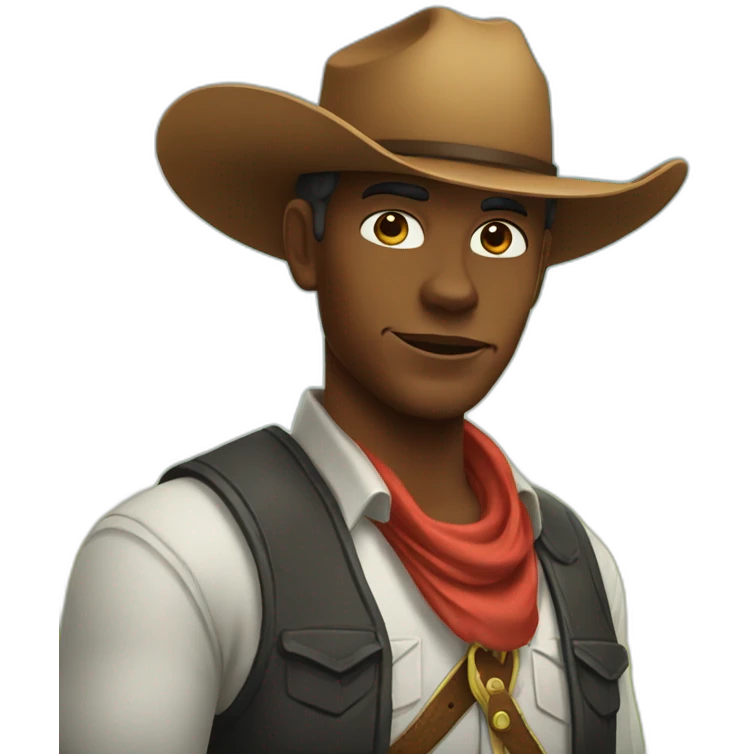 Cow-boy emoji