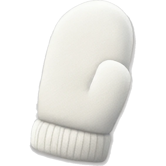 white mittens emoji