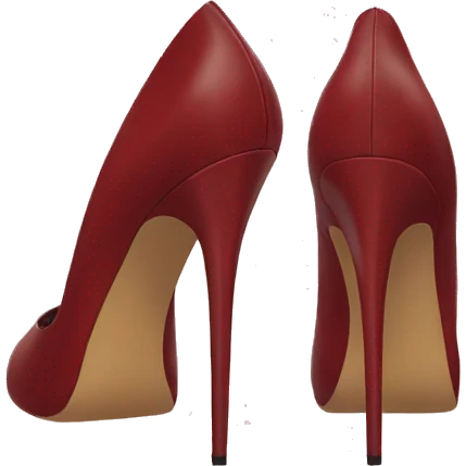 Loubotin heels emoji