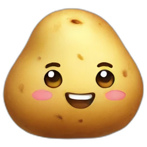 cute potato emoji