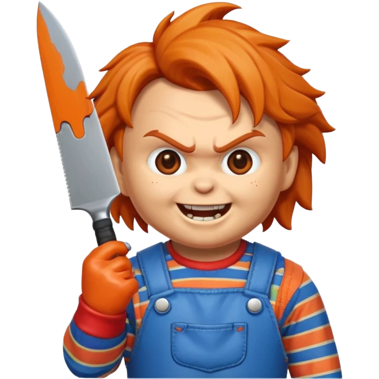 Un emojin de chuky emoji