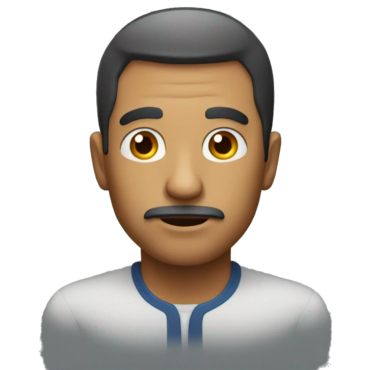 man staring emoji