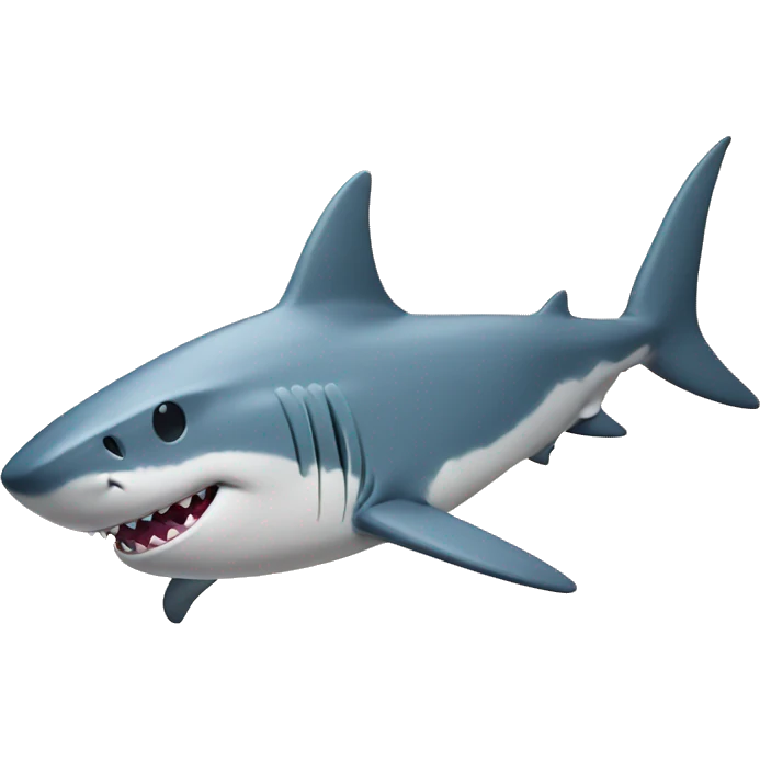 Shark wearing sunglasses emoji
