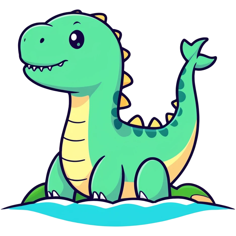 Sea dinosaur  emoji