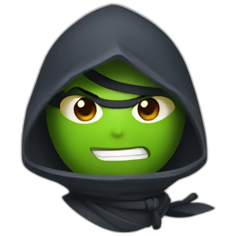 Uma fruta ninja emoji