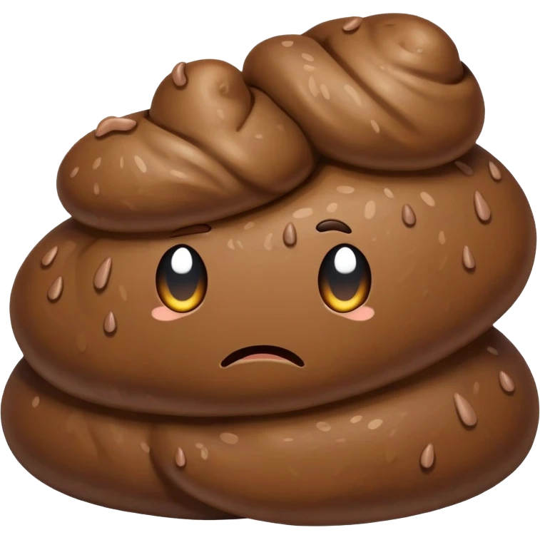 Poop fighting  emoji