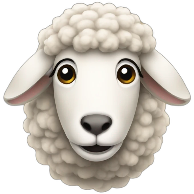 Sheep emoji