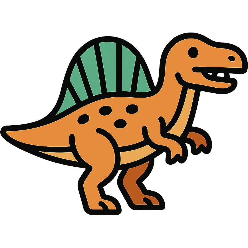 Spinosaurus from Jurassic Park 3 emoji