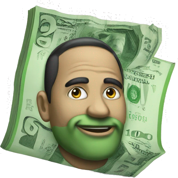Green money emoji