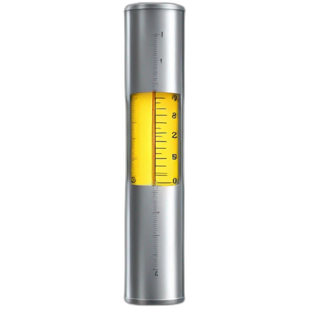 Metal Cylindrical metal measuring device with a flared top that is smaller than the flared bottom  emoji