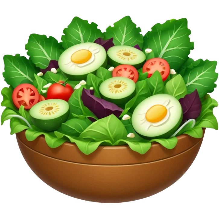 half salad emoji