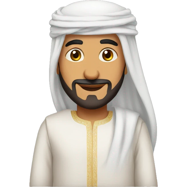 Arabian thawb emoji