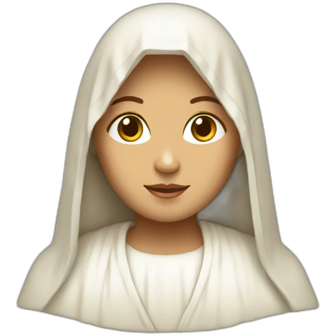 Holy Mary mother of God emoji