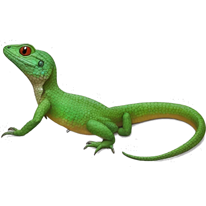 Common Puerto Rican ameiva ground lizard emoji
