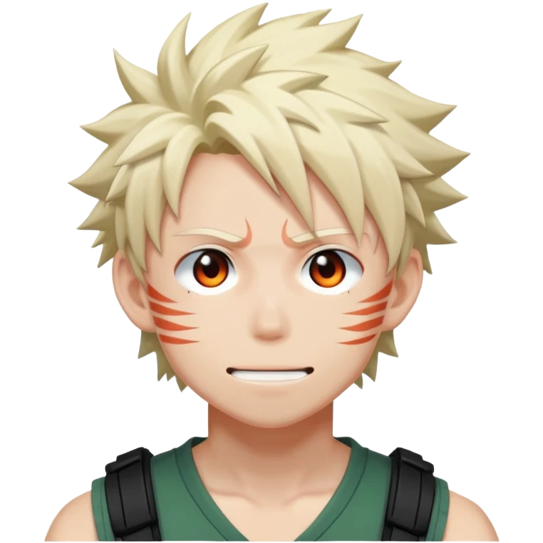 Bakugo anime character emoji