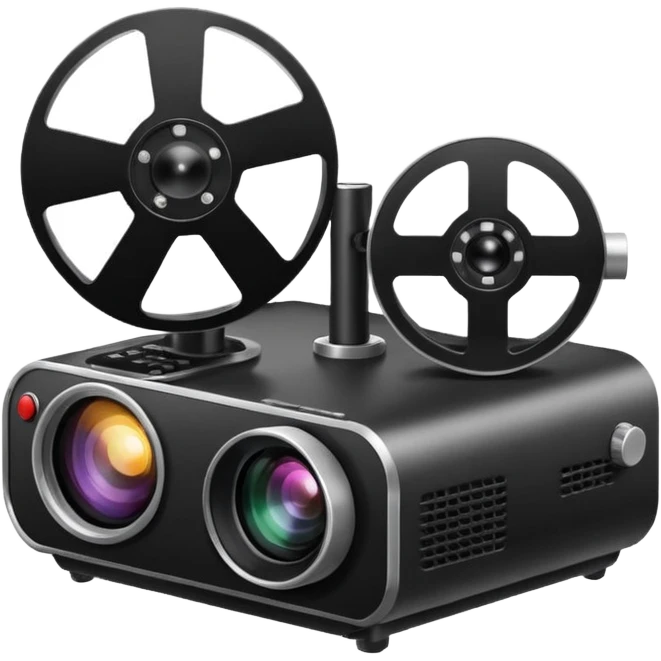 round small projector emoji