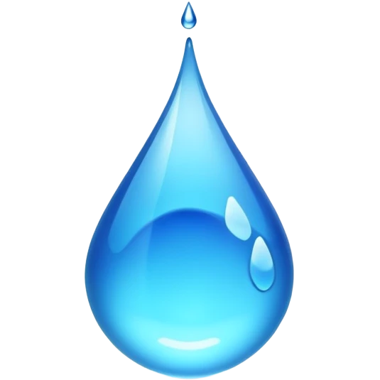 Drinking blue emoji