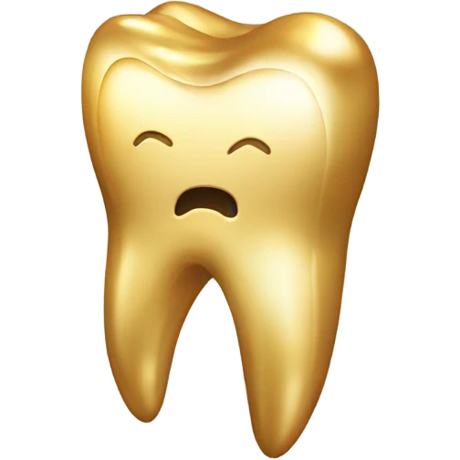 Gold tooth emoji