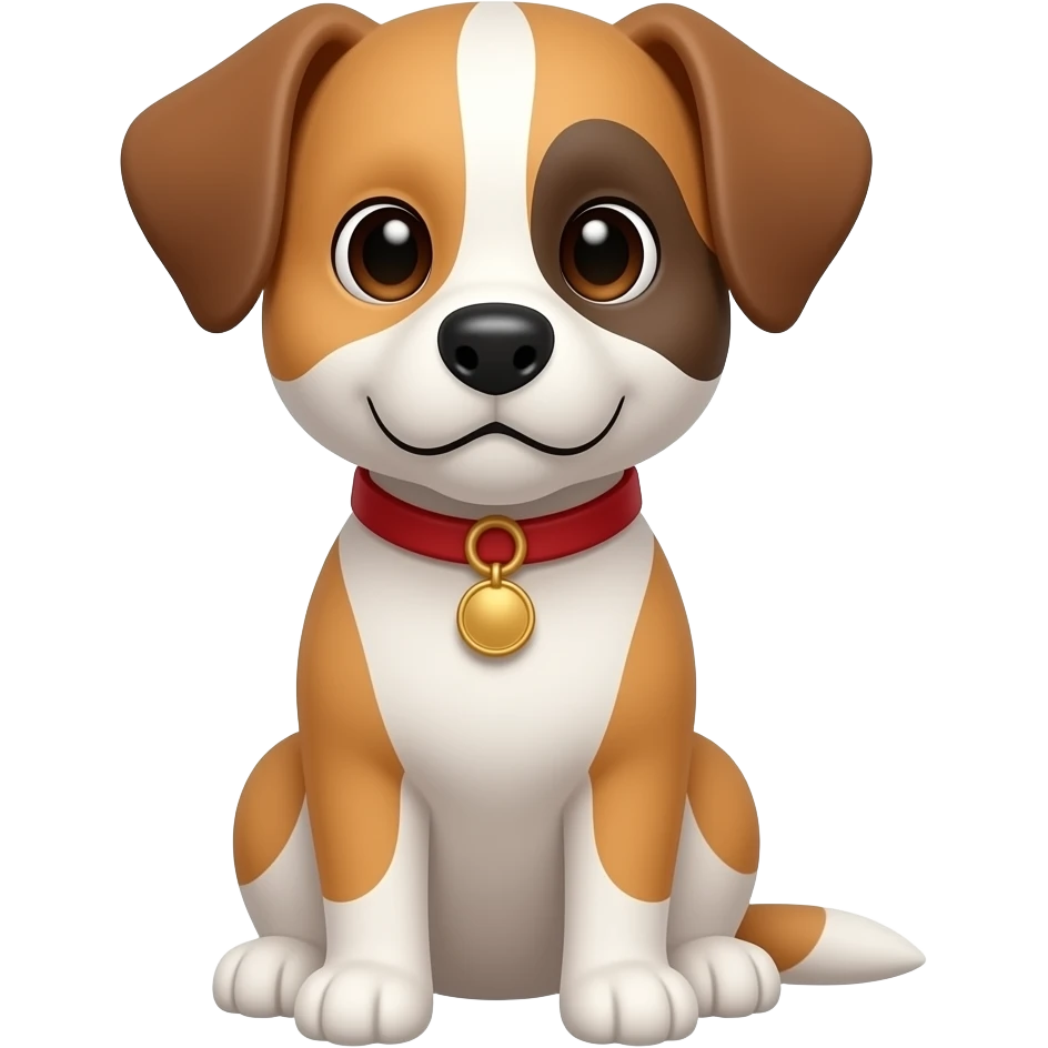 dog sitting emoji