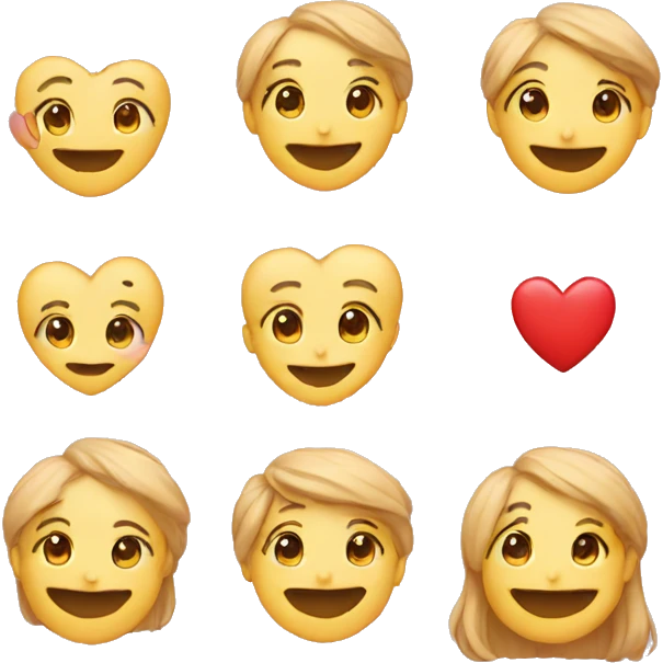 Face with four heart🥰 like this emoji