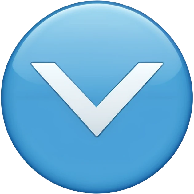 centang biru bulat emoji