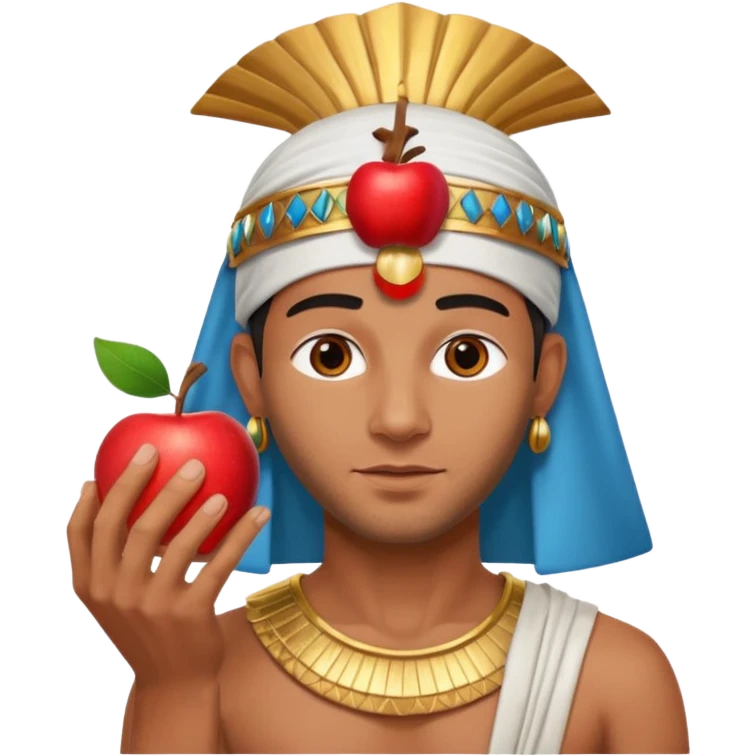 farao in egypt man apple  emoji
