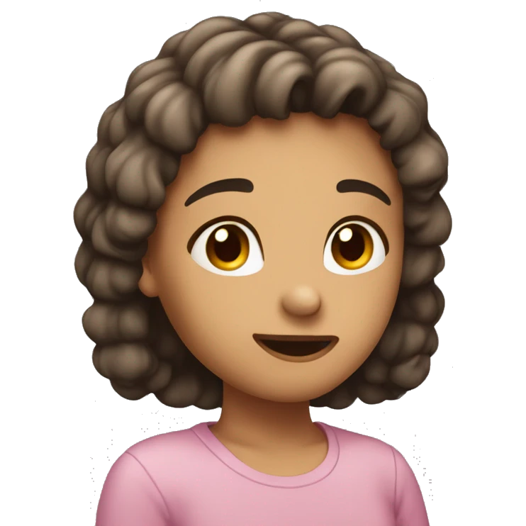 a girl with her hand at her foregead because she fell in love so hard emoji