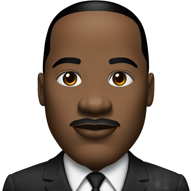 Martin Luther king emoji