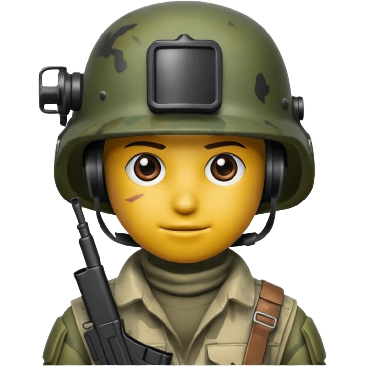Üstünde (PUBG)yazan bir kask yap. emoji