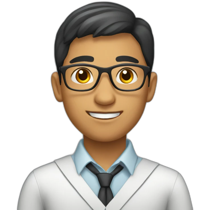 peruvian young male school tutor emoji