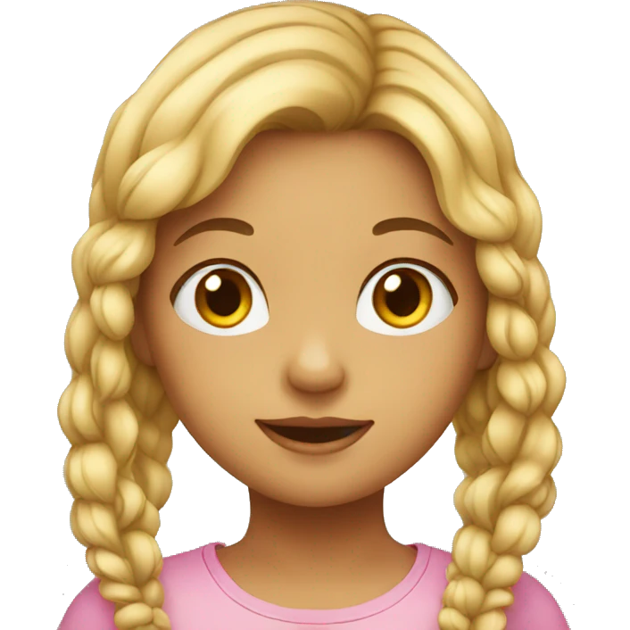 young girl emoji