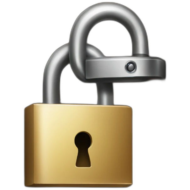 unlocked lock emoji