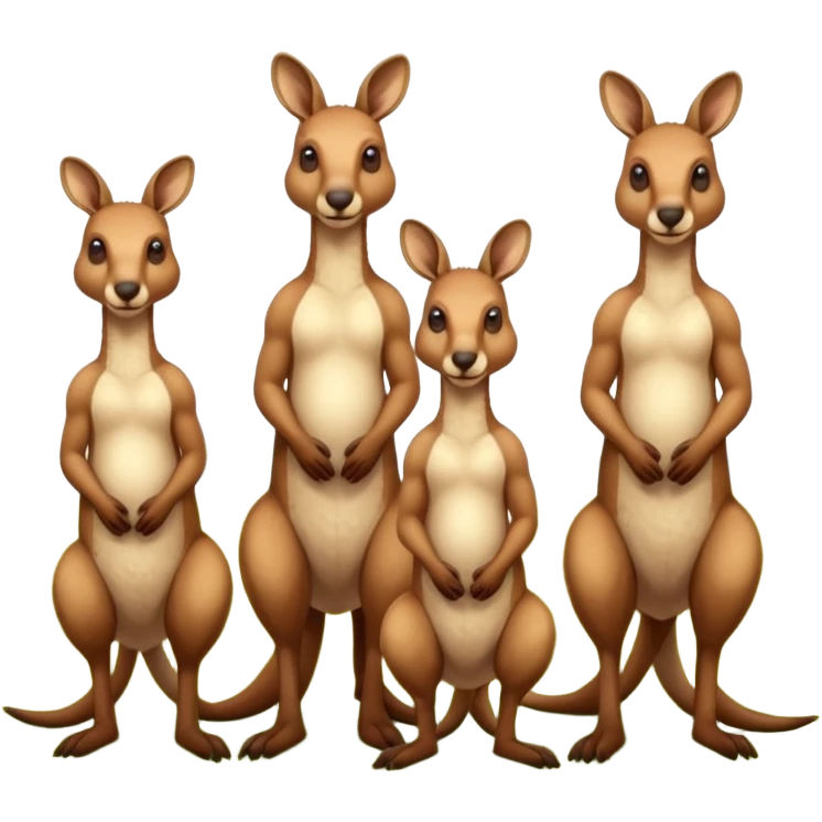 aussie kangaroos emoji