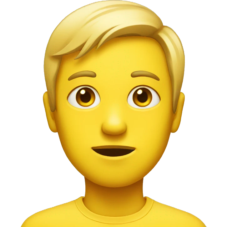 yellow side eye emoji
