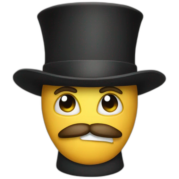 cylinder hat  emoji