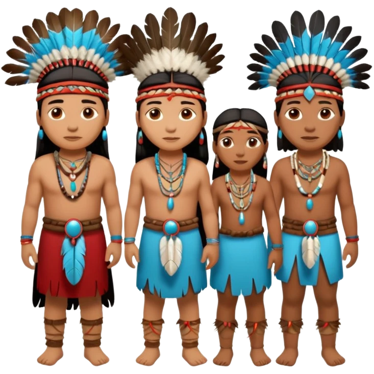 Native Indian tribe emoji