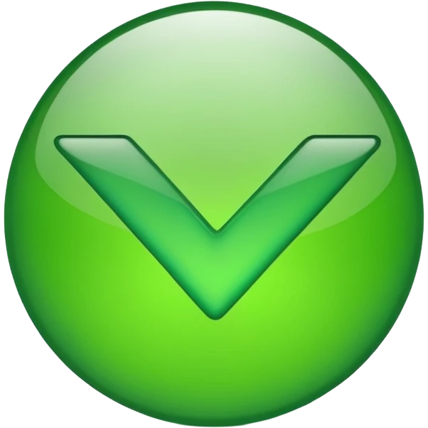 green check mark emoji