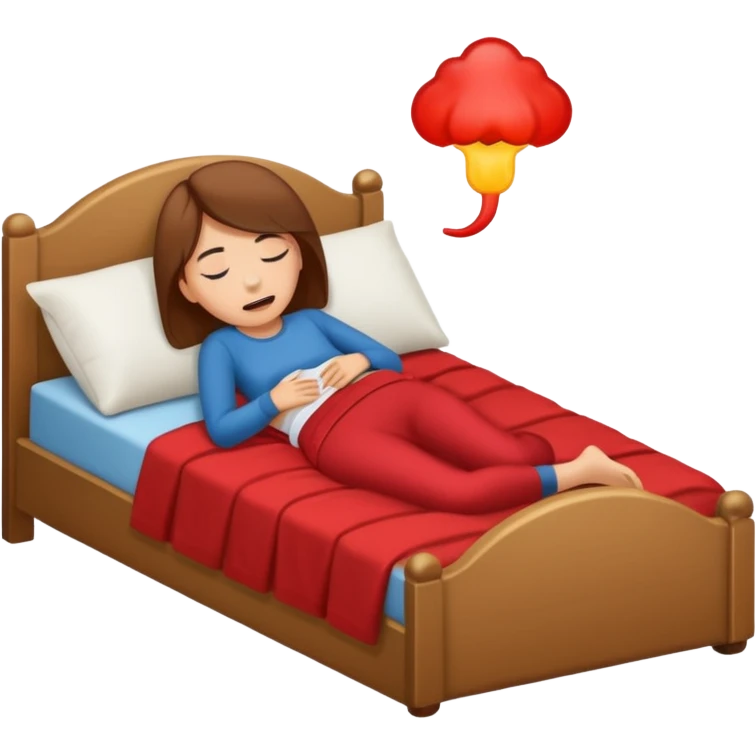 Period cramps  emoji