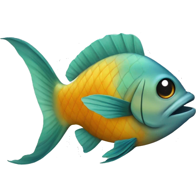 Triple tail fish emoji