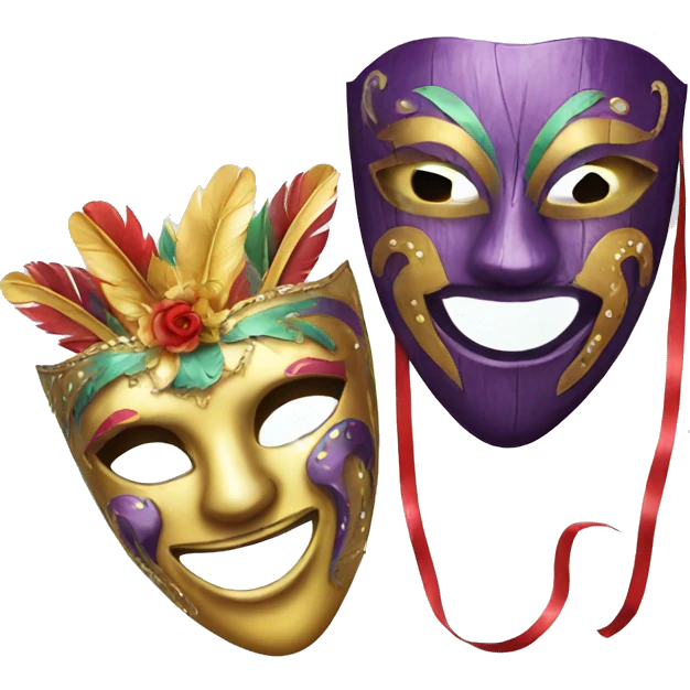 carnival masks  emoji