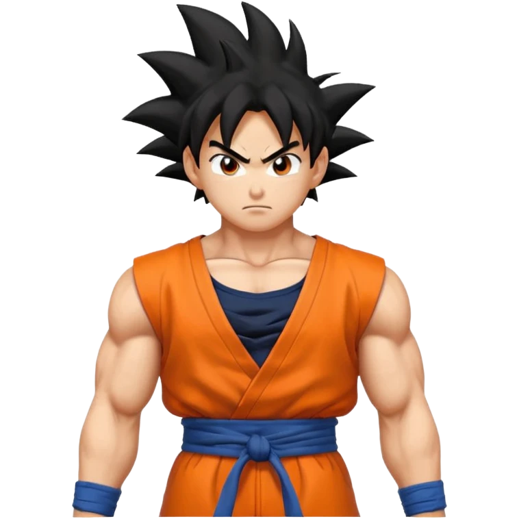 Goku character anime emoji