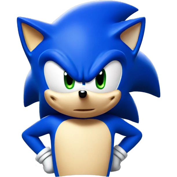 sonic the hedgehog emoji