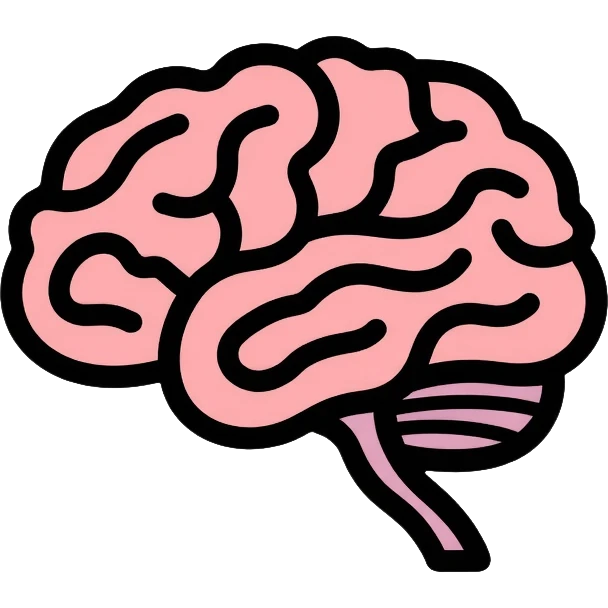 human brain icon emoji