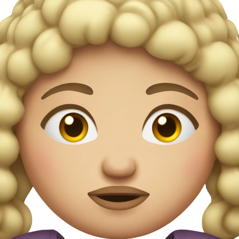 Chubby lady mad  emoji