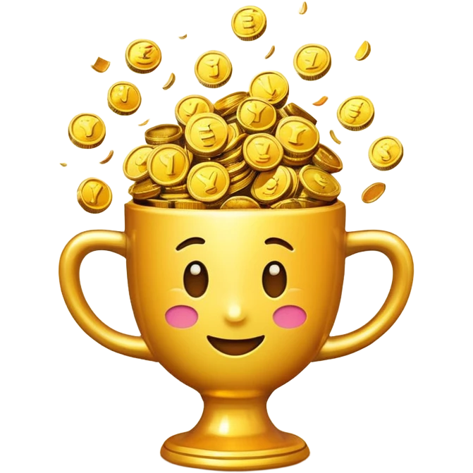 EMOJI AND WIN CUP emoji