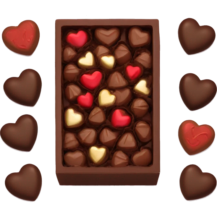 Heart chocolate box emoji